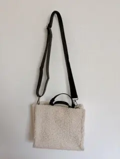 アズールバイマウジー アズール バッグ ショルダーバッグ ボア ムートン