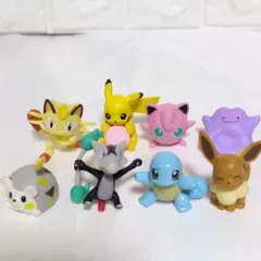 ポケモン ミニフィギュア 8体セット