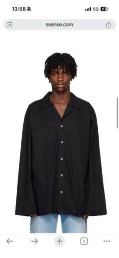 acne studios ボタンアップシャツのサムネイル