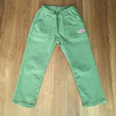 moujonjon ロングパンツ グリーン 100cm