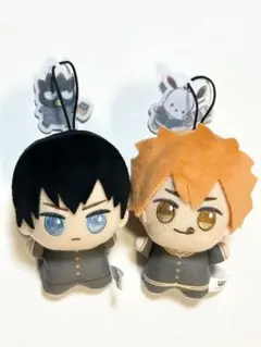 ハイキュー　サンリオ　影山飛雄　日向翔陽　ちびぐるみ 2点