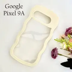 Google Pixel 9aケース ウェーブ型 YE ☆おまけガラスフィルム付のサムネイル