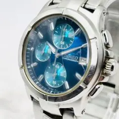 SEIKO セイコー ワイアード クロノグラフ デイト クォーツ 腕時計 メンズ