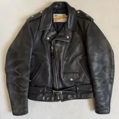 ダブルライダースジャケット Durojac by Schott 中古・古着通販】DUROJAC BY Schott (ショット) フリンジダブル
