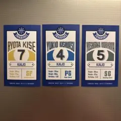 黒子のバスケ　ムエット　黄瀬　笠松　森山