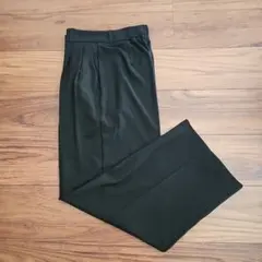 美品✨GUジーユー タックパンツ ワイドパンツ 黒 Mサイズ
