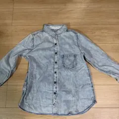 As know as de base デニムシャツ