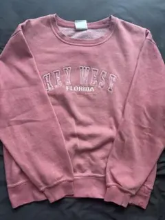 PACIFIC & CO. Mサイズ ピンクスウェット