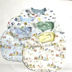ハンドメイド　スタイ5枚セット( 8)