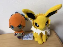 ポケモン ぬいぐるみ サンダース キバナ2点セット