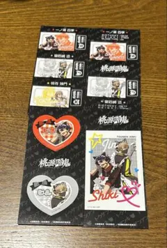 桃源暗鬼 ステッカーズ 一ノ瀬四季 皇后崎迅4枚セット