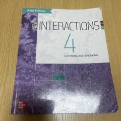NEW INTERACTIONS 4 LISTENING AND SPEAKIN