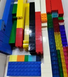 267個 大量 透明 トランス カラーブロック セット 基本のブロック