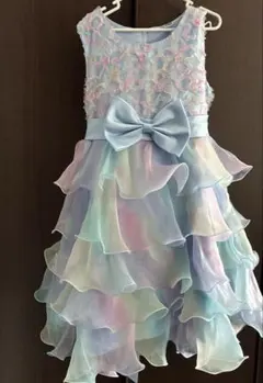 ピアノ　結婚式　発表会　子ども　ドレス　140のサムネイル
