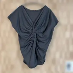 ヨギーサンクチュアリ ダークグレー ヨガウェア ルーズフィットのサムネイル