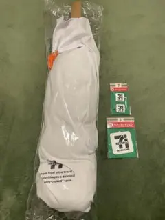 新品未使用3点　セブン　からあげ棒ぬいぐるみ　コースター&キーホルダー　クリップ