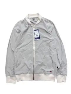 新品未使用 asics 薄手 カジュアル ウォームアップジャケット size S