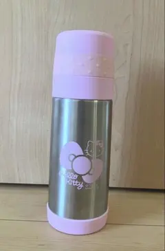 ★新品未使用★Hello Kitty 保温ボトル ピンク ハローキティ2005年