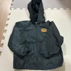 familiar ダークグリーン ナイロンジャケット　90サイズ