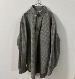 カーハート　コットンワークネルシャツ　メキシコ製　90s チェック