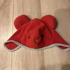 モンベル　ベビー　フリース帽子