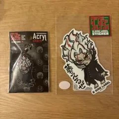 【新品✨】ダンダダン 変身オカルン アクリルキーホルダー&ステッカーセット