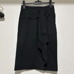 【値下げ中】ROYAL PARTY ブラック ラップスタイル タイトスカート
