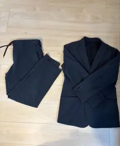GU セットアップ ジャケット パンツ ブラックのサムネイル