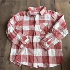 ZARA チェック柄長袖シャツ 4-5歳用