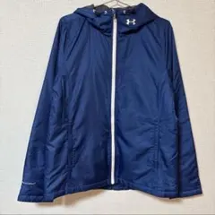 UNDER ARMOUR ブルー ナイロンジャケット L