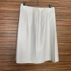 modify モディファイ スカート 38(M相当) ベージュ 無地