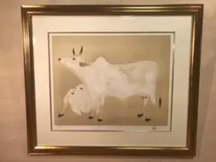 希少　奥村土牛【百寿】 2025年最新】Yahoo!オークション -奥村土牛 富士の中古品・新品・未