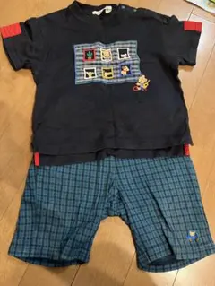 ファミリア Tシャツとパンツのセット販売　90センチ