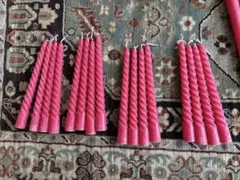 結婚式　ピンクキャンドル　ウェルカムスペース