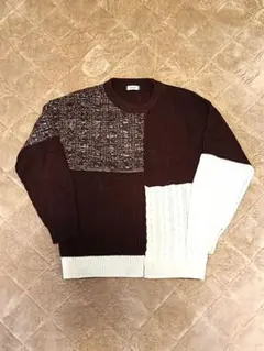 BROWNY メンズ ニット セーター Sサイズ USED 美品