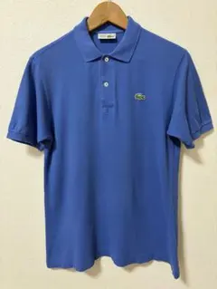CHEMISE LACOSTE ポロシャツ ブルー フランス製 3