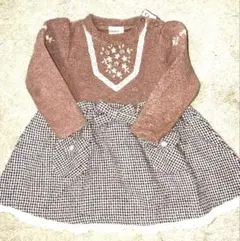 90サイズ　Sourisワンピ