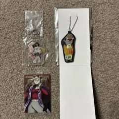 鬼滅の刃　童磨・半天狗キーホルダーとカードセット