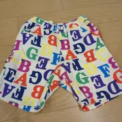 BREEZE 110サイズ アルファベット柄 半ズボン
