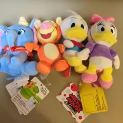 【新品未使用】ディズニー ぬいぐるみ まとめ売り4体セット