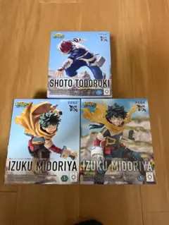 僕のヒーローアカデミア 緑谷出久 轟焦凍 フィギュア