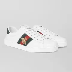 GUCCI （グッチ）BEE刺繍 シェリーライン レザーローカットスニーカーのサムネイル