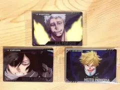 僕のヒーローアカデミア ウエハース4 カード3枚セット