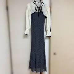 ボレロ付きキャミワンピース