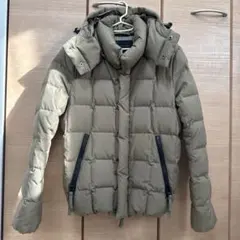 【売約済み】ナノユニバース 西川ダウン カグラ Sサイズ ベージュ