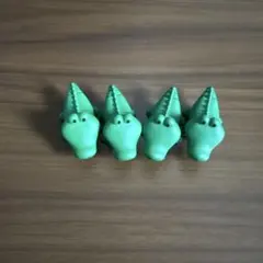 たべっ子どうぶつ ガチャガチャ ワニ　４個セット