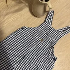 baby GAP チェック柄オーバーオール 12-18ヶ月