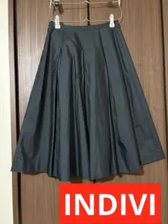 【INDIVI‼️】ひざ丈スカート サイズ 38