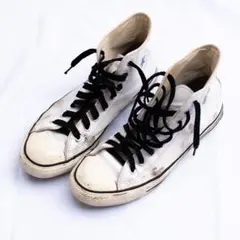 コンバース　オールスター　チャックテイラー　ハイ　レザー　ホワイト