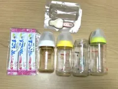 ピジョン哺乳瓶　4本セット 160 240 ガラス